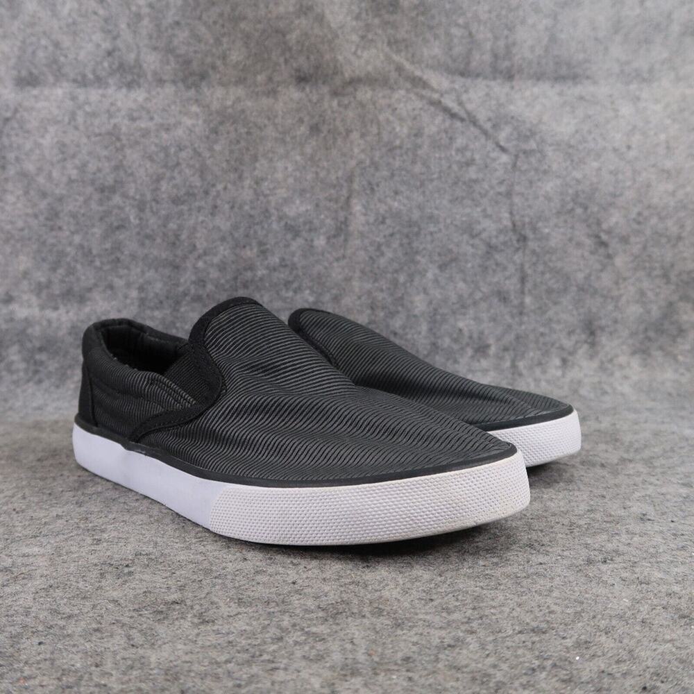 Cat & Jack Shoes Kids 2 Sneaker Slip On Casual Active Grey Black Trainer Comfort